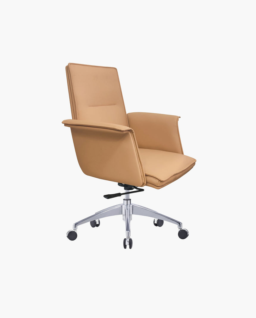 BAUNO -MB- Leather Office Chair