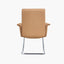 BAUNO -MB-C - Bow Leg Leather Office Chair