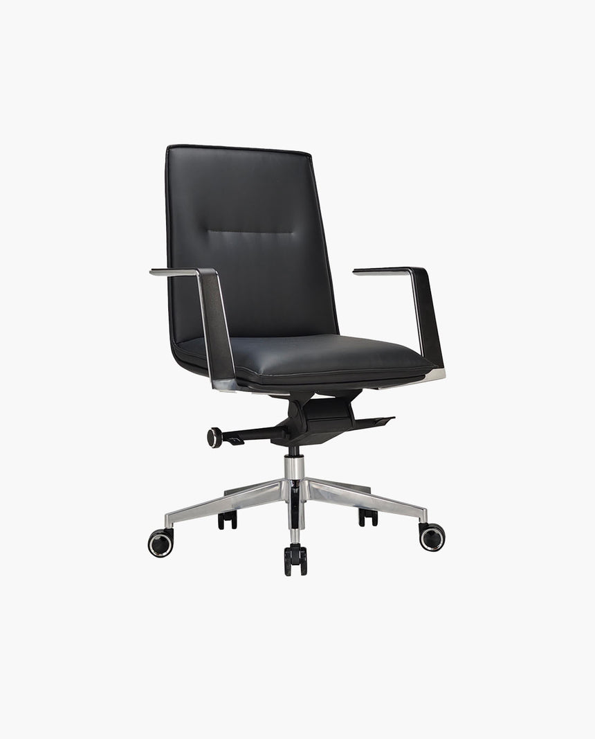 BRONKO -MB- Leather Office Chair