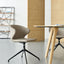 HUEL CROSS - Designer PU Chair