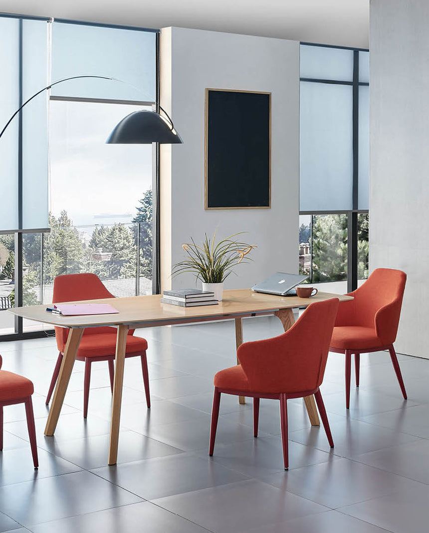 BLINE COMPACT - Designer PP Meeting Chair