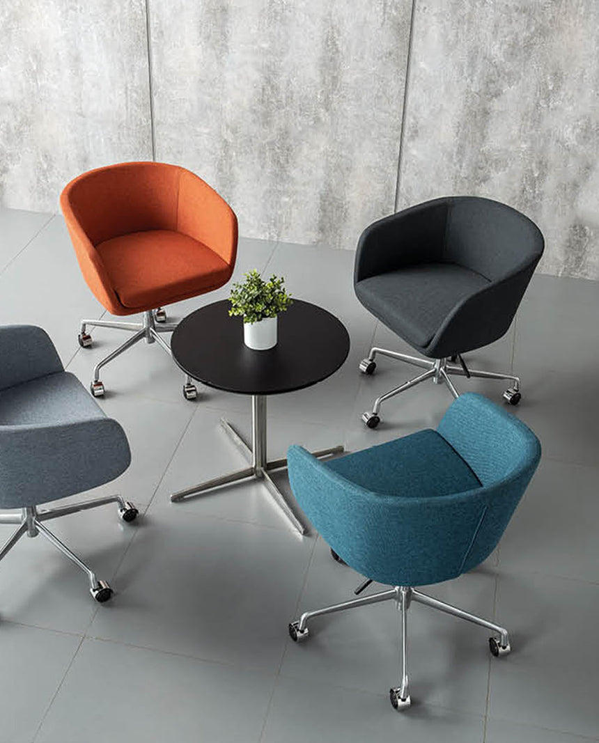 BLINE COMPACT - Designer PP Meeting Chair