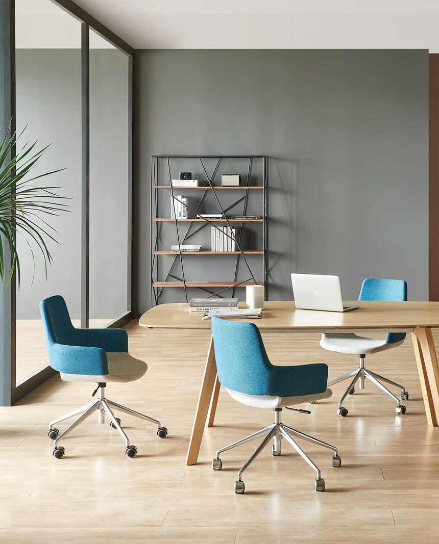 BLINE COMPACT - Designer PP Meeting Chair