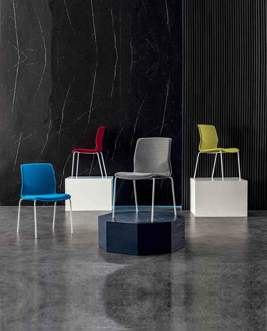 BLINE COMPACT - Designer PP Meeting Chair