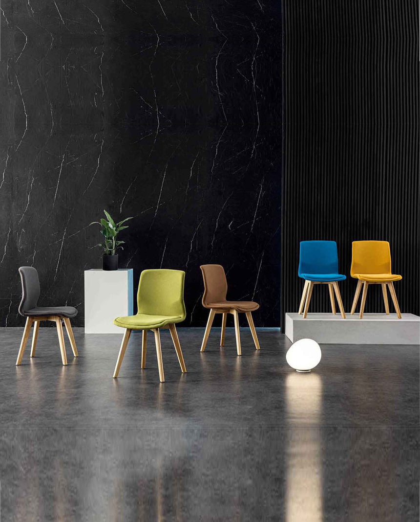 BLINE COMPACT - Designer PP Meeting Chair