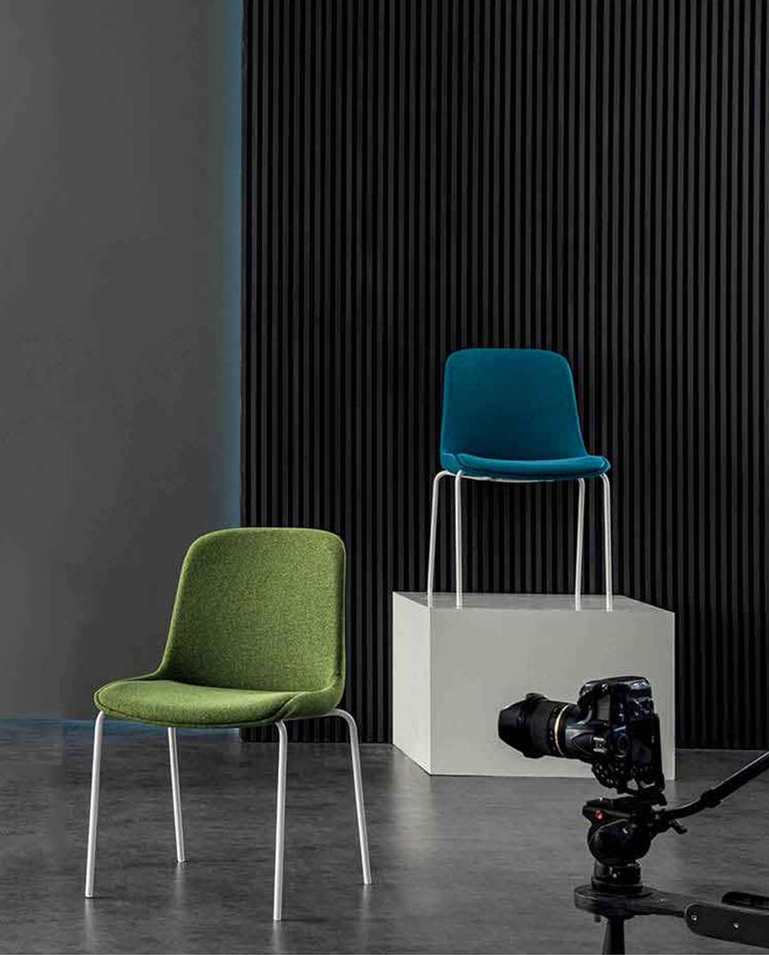 BLINE COMPACT - Designer PP Meeting Chair