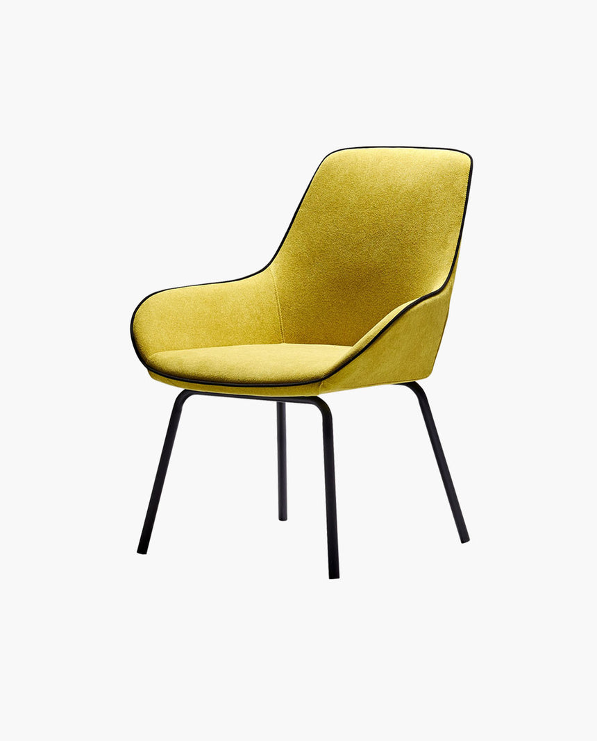 BLINE COMPACT - Designer PP Meeting Chair