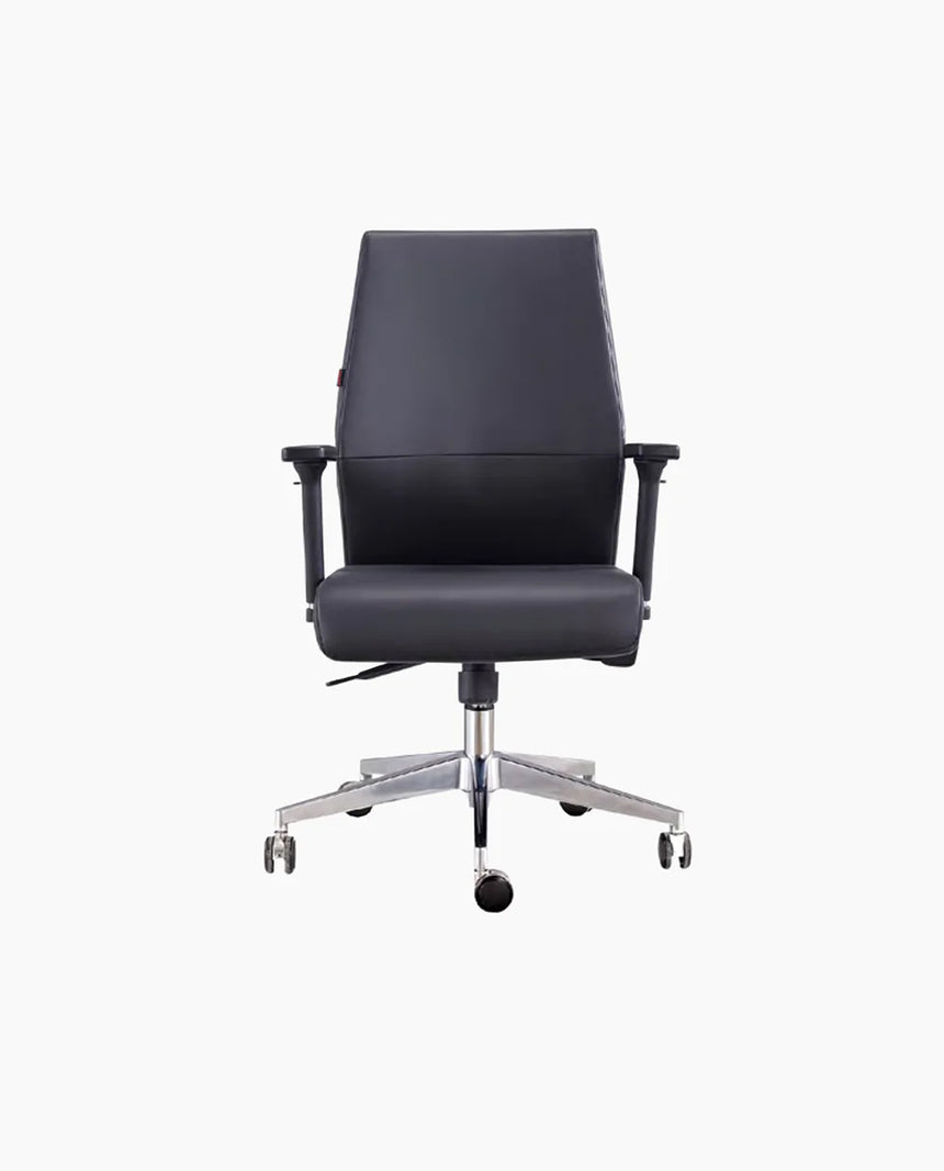 BEAM HB - High Back Leather Meeting Chair