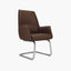 BRIGGS -MB-C - Bow Leg Leather Office Chair