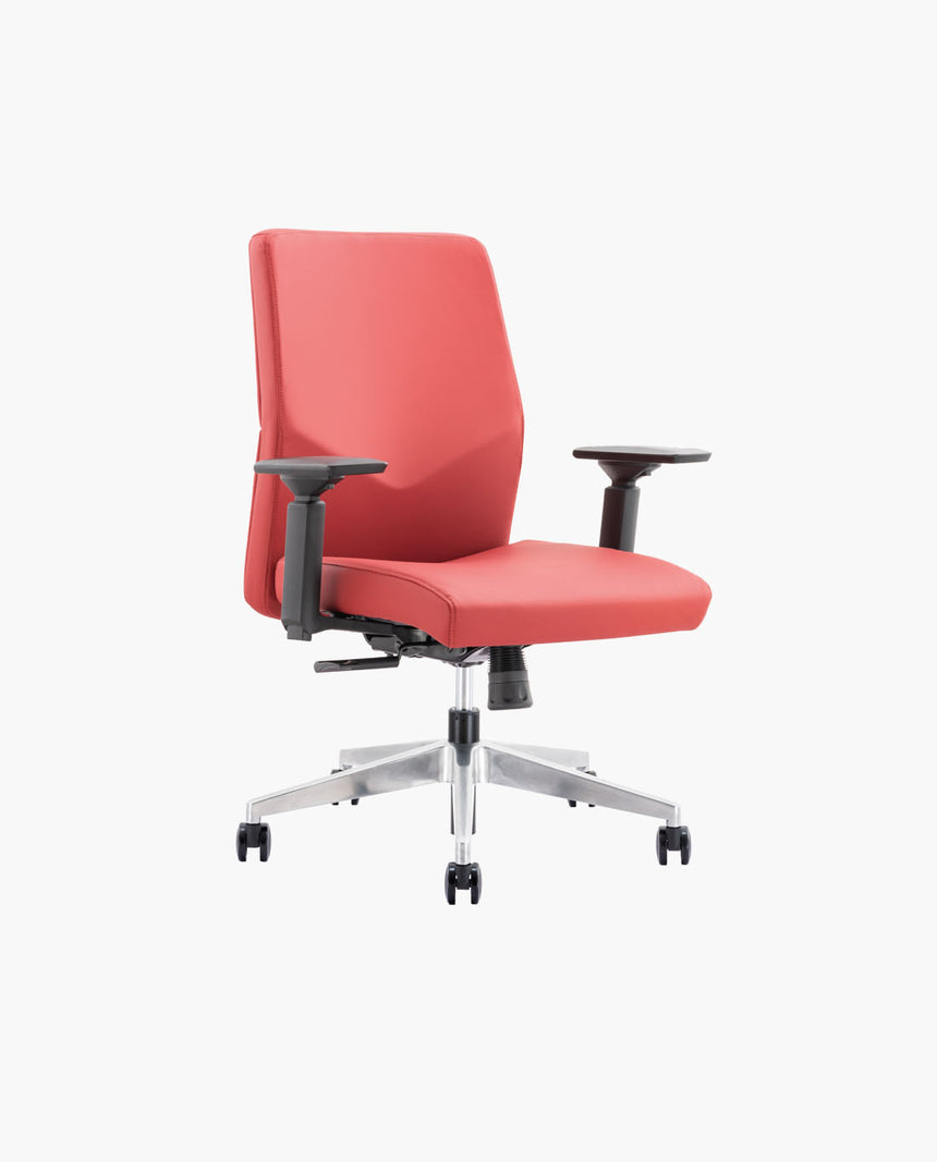 BRETT - High/Mid Back Leather Office Chair