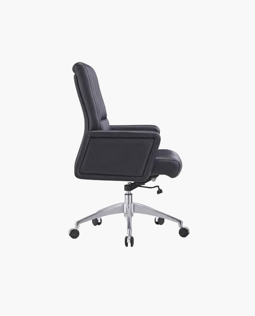 BRETT - High/Mid Back Leather Office Chair