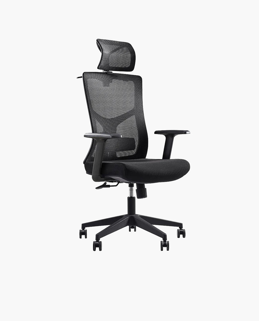 BRETT - High/Mid Back Leather Office Chair