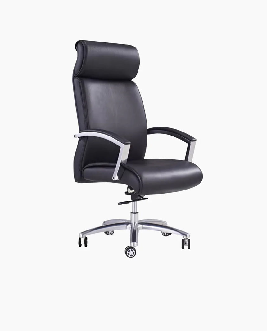 BEAM HB - High Back Leather Meeting Chair
